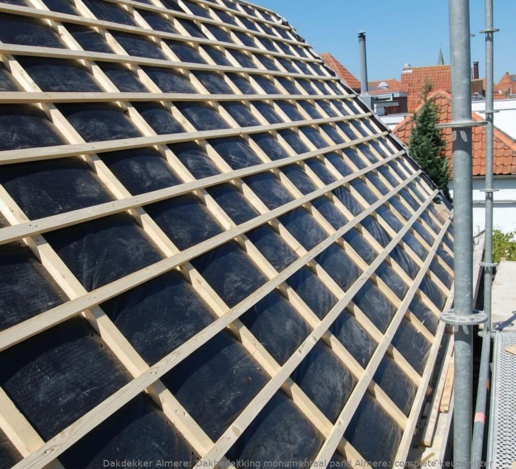 Dakbedekking monumentaal pand Almere: complete keuzewijzer