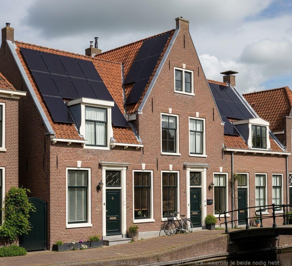 Dakdekkers en zonnepanelen Almere: waarom je beide nodig hebt