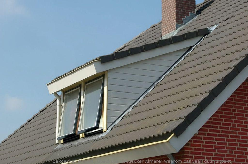 Goedkope dakdekker Almere: waarom dat vaak duur uitpakt